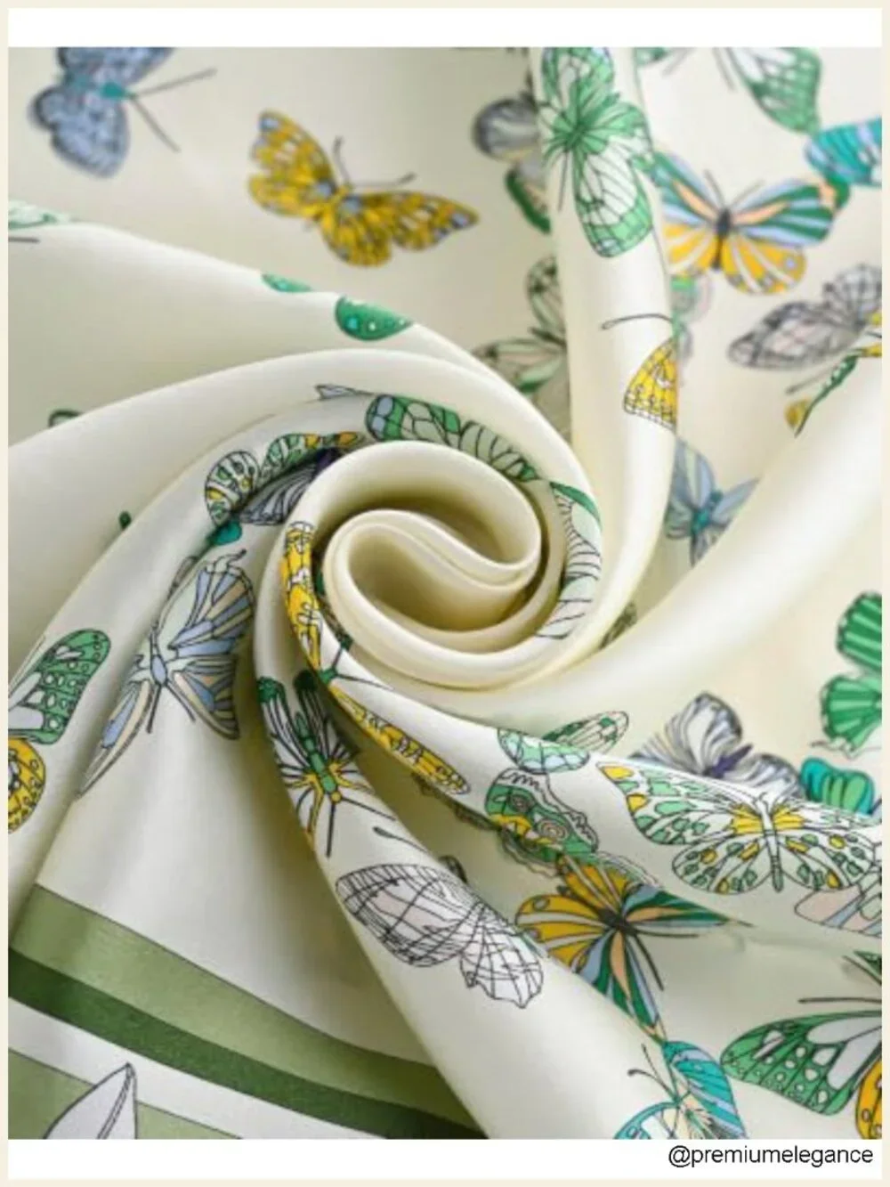 100% Mulberry Silk Large Square Scarf for Women, 35x35 Lightweight Headscarf